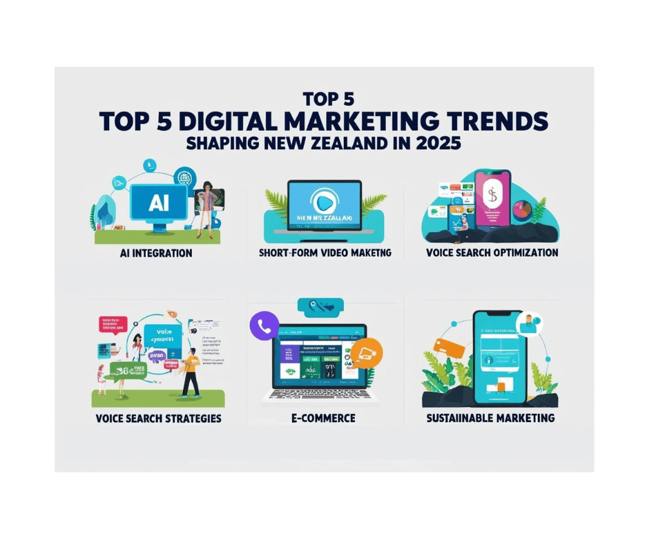 Uncover the Top 5 Digital Marketing Trends in New Zealand for 2025 and Stay Ahead of the Game!