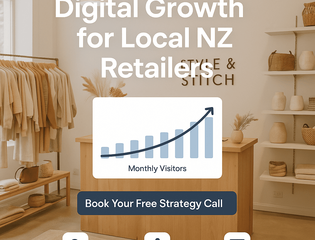 How Digital Marketing in Palmerston North Doubled a Retailer’s Website Traffic