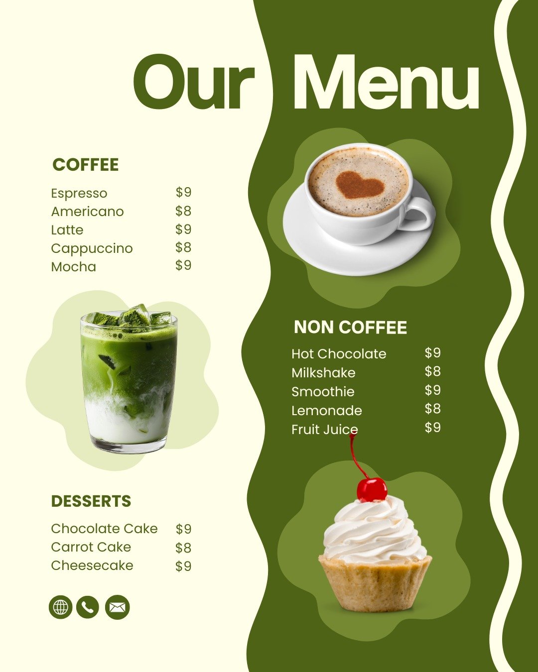Menu design sample 4